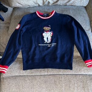 Polo Ralph Lauren Navy Bear Sweater